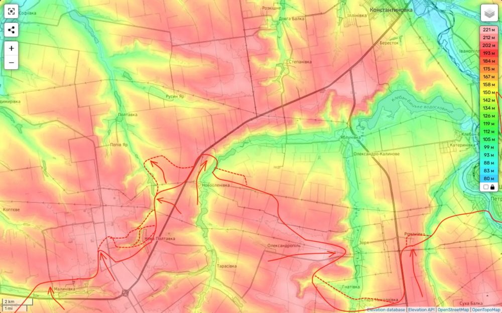 Юрий Подоляка: Мирноградско-Торецкое направление на вечер 18.05.25: прорыв ВС РФ в тыл Константиновки