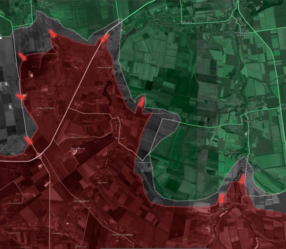 «На Торецком направлении ВС РФ продолжают активные наступательные действия