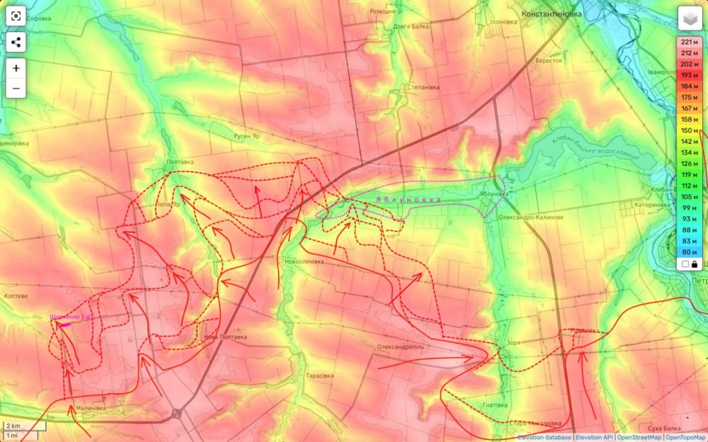 Юрий Подоляка: Мирноградско-Торецкое направление на 26.05.25: охват Константиновки с запада