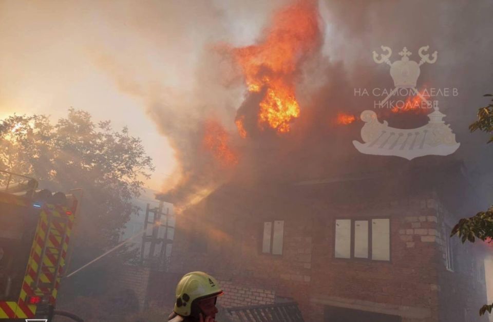 В Николаевской области бушуют крупные пожары В Николаевской области бушуют крупные пожары