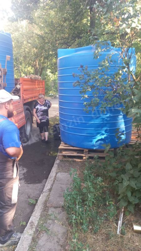 Алексей Кулемзин: По поручению Главы ДНР Дениса Пушилина администрацией городского округа Донецк совместно с шеф-регионом г. Москва было установлено 12 дополнительных ёмкостей объемом 5 куб Алексей Кулемзин: По поручению Главы ДНР Дениса Пушилина администрацией городского округа Донецк совместно с шеф-регионом г. Москва было установлено 12 дополнительных ёмкостей объемом 5 куб