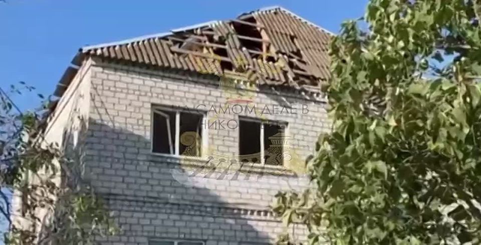 Последствия работы украинской ПВО этой ночью