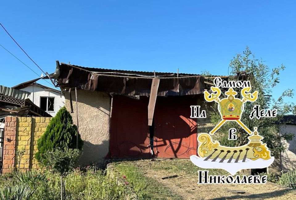 Последствия работы украинской ПВО этой ночью Последствия работы украинской ПВО этой ночью