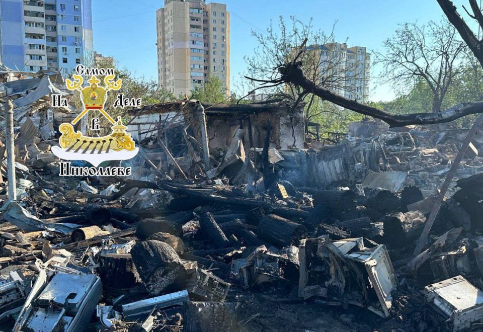 Последствия работы украинской ПВО этой ночью Последствия работы украинской ПВО этой ночью