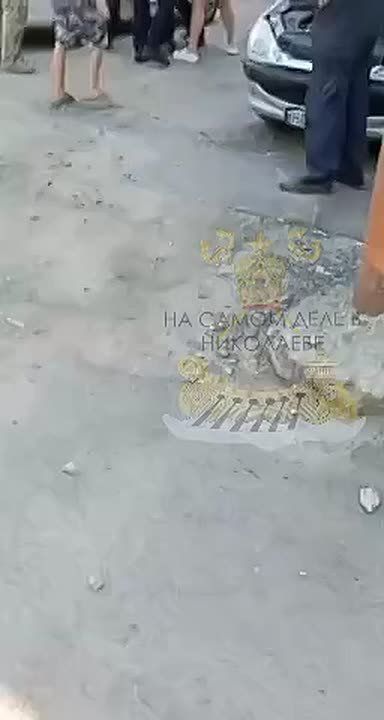 В Николаеве прямо на глазах у ребёнка пакуют мужика