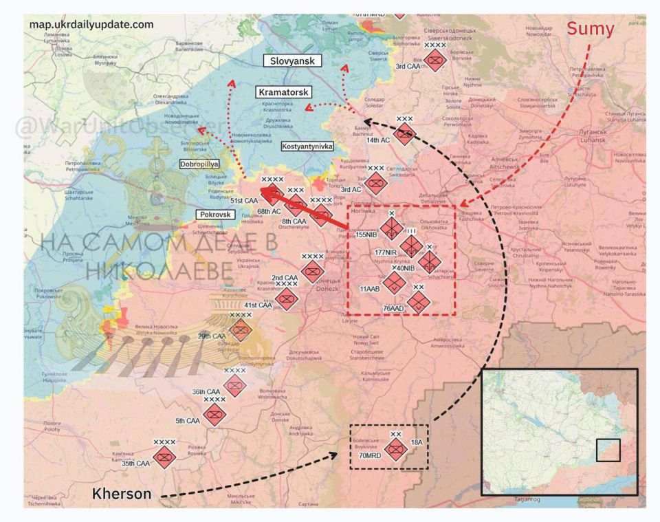 ВС РФ провели самую масштабную перегруппировку своих сил со времен боев под Киевом