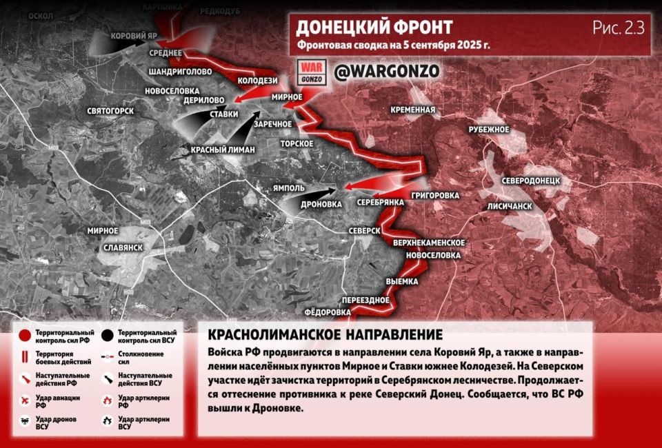 WarGonzo: Фронтовая сводка на утро 05.09.25 WarGonzo: Фронтовая сводка на утро 05.09.25