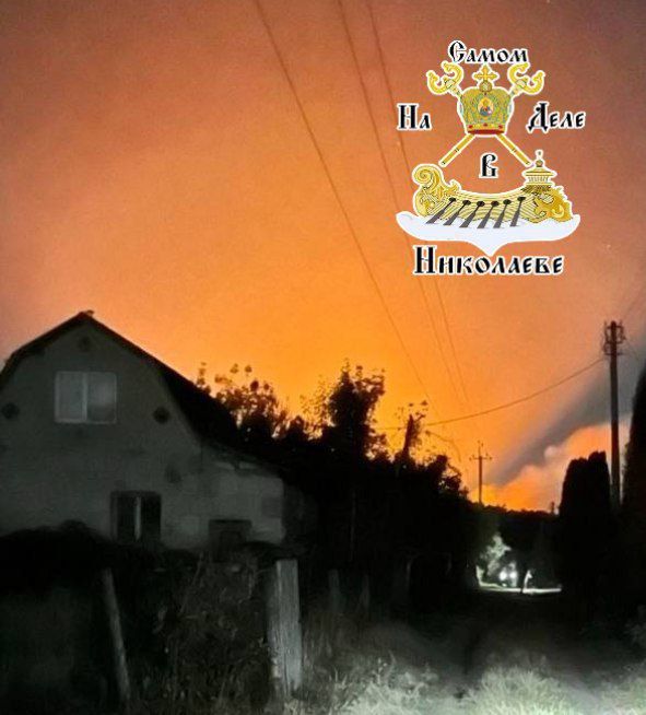 Мегодня ночью в Калиновке, Киевской области, произошел взрыв боеприпасов с последующей детонацией во время их перевозки железнодорожным транспортом