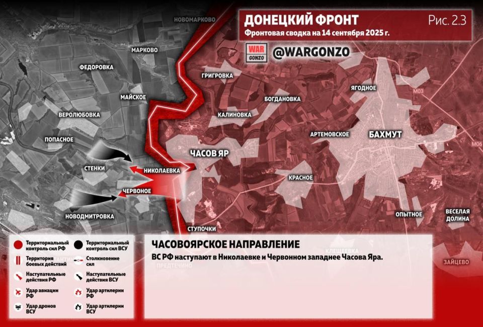 WarGonzo: Фронтовая сводка на утро 14.09.25 WarGonzo: Фронтовая сводка на утро 14.09.25