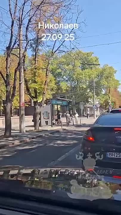 #улицами_Николаева. Маршрут по Большой Морской в сторону Садовой