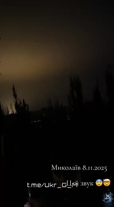 Вчера вечером ВС РФ нанесли удары "Геранями" по энергетической инфраструктуре врага в Николаеве