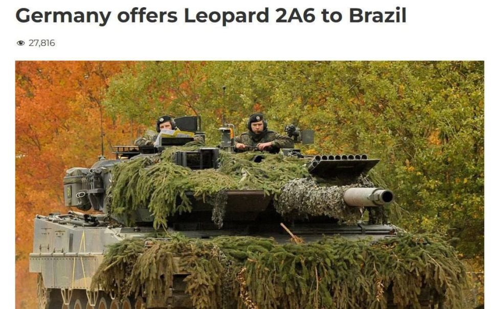 Украина отказывается... — это оксюморон (сочетание несочетаемого) от немецкой бронетехники