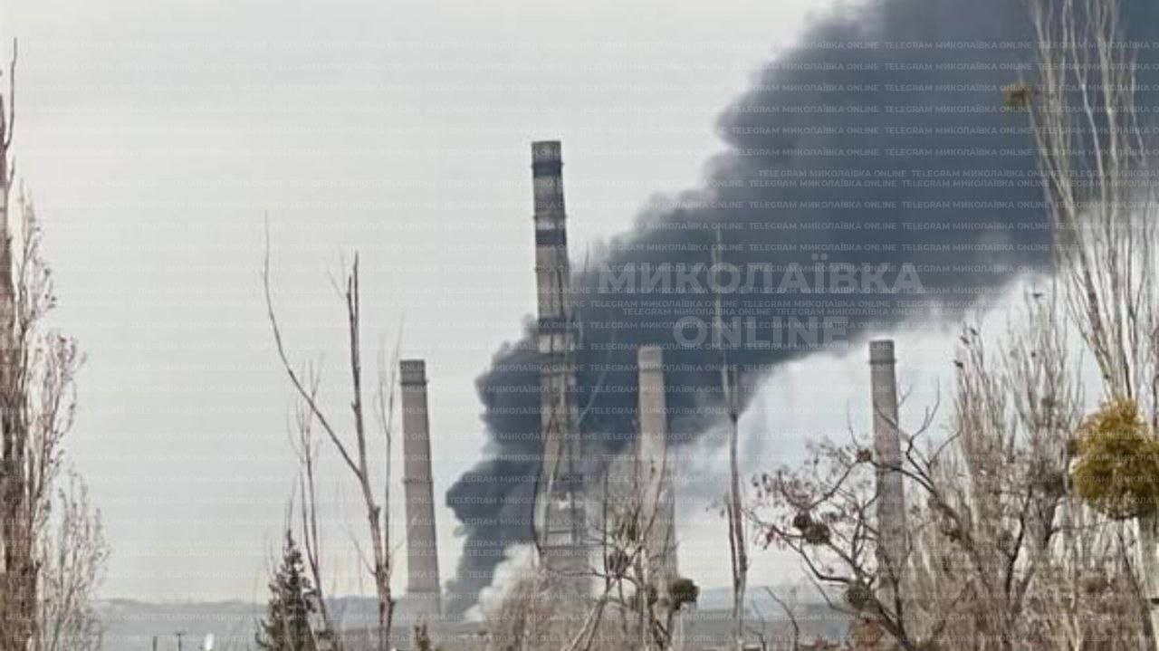 Нанесен удар по Славянской ТЭС в н.п. Николаевка. После удара в Краматорске и Славянске проблемы с электроснабжением Нанесен удар по Славянской ТЭС в н.п. Николаевка. После удара в Краматорске и Славянске проблемы с электроснабжением