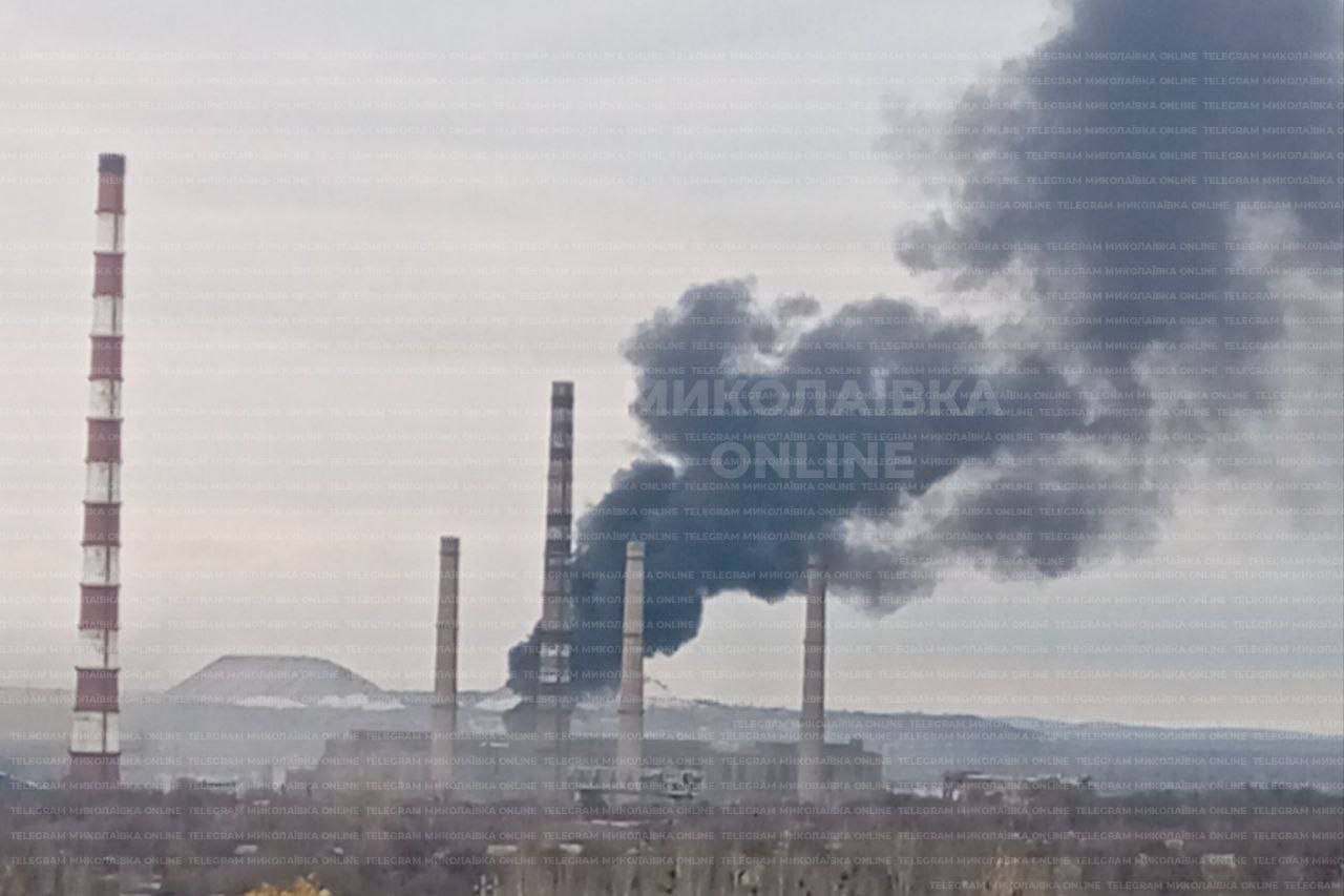 Нанесен удар по Славянской ТЭС в н.п. Николаевка. После удара в Краматорске и Славянске проблемы с электроснабжением