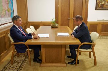 Валерий Фальков провел рабочую встречу с главой Республики Саха (Якутия) Айсеном Николаевым