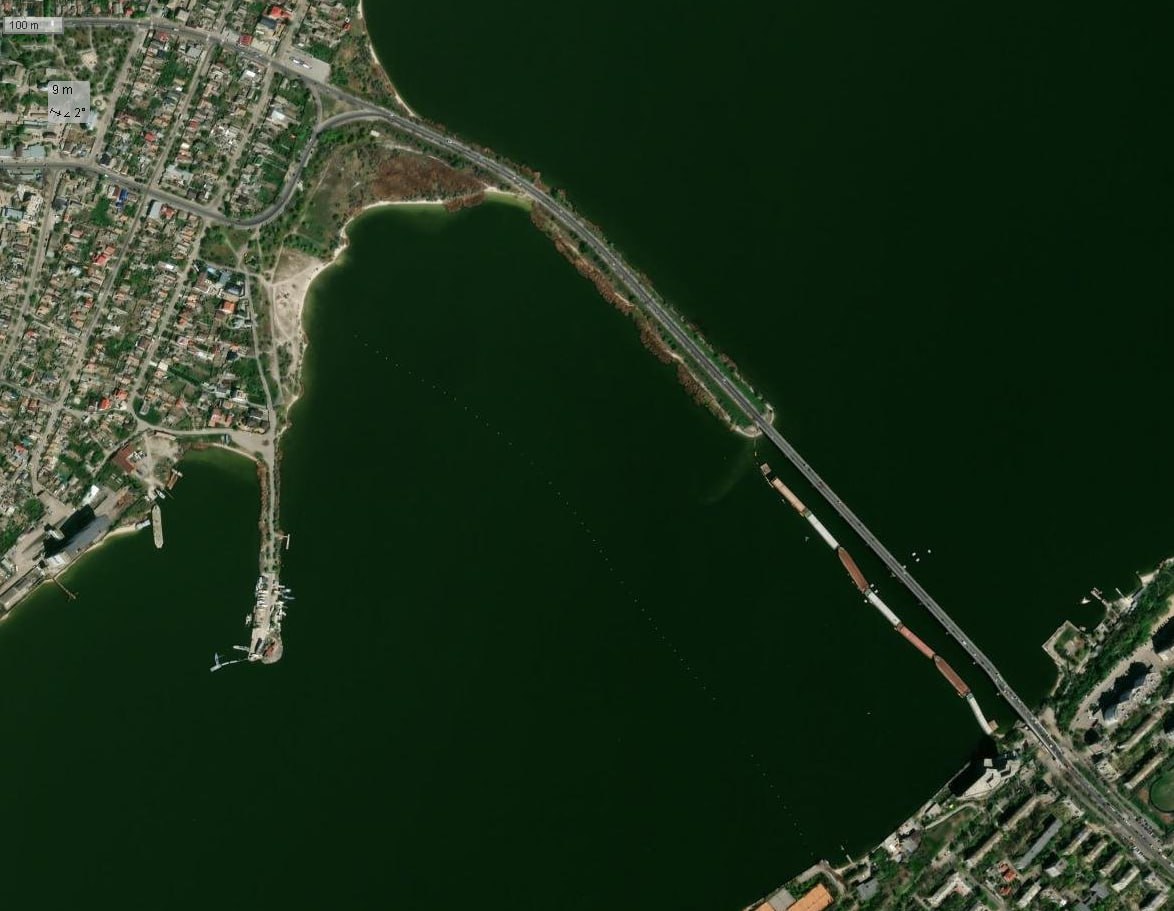 Инженерные сооружения ВСУ. Переправа