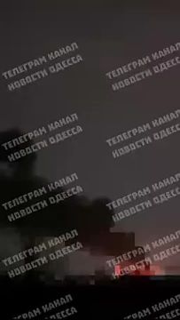 Кадры из Одессы, где ночью прогремела серия взрывов