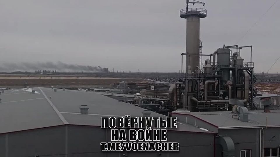 Прилёт дрона-камикадзе «Герань-2» по подстанции в Снигиревке Николаевской области