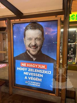 Зеленский — лицо венгерской предвыборной кампании