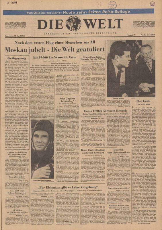 65 лет назад он сказал «Поехали!» — и мир изменился 65 лет назад он сказал «Поехали!» — и мир изменился