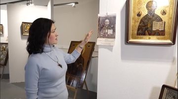 Дмитрий Зименкин: Этим иконам не один век. Они были утеряны, поруганы, собраны по крупицам по всей луганской земле и восстановлены в Сибири, чтобы уже преображенными вернуться домой, в Вознесенский монастырь ЛНР, благодаря...