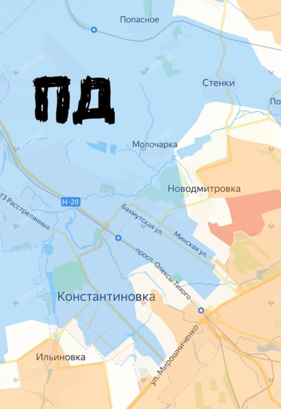Российская армия продолжает активное движение вперёд на Донбассе Российская армия продолжает активное движение вперёд на Донбассе