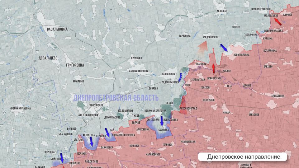 Олег Царёв: Фронтовая сводка 4 мая. На Херсонском направлении ВС РФ продолжают системные удары по пунктам управления и ПВД ВСУ на правом берегу Олег Царёв: Фронтовая сводка 4 мая. На Херсонском направлении ВС РФ продолжают системные удары по пунктам управления и ПВД ВСУ на правом берегу