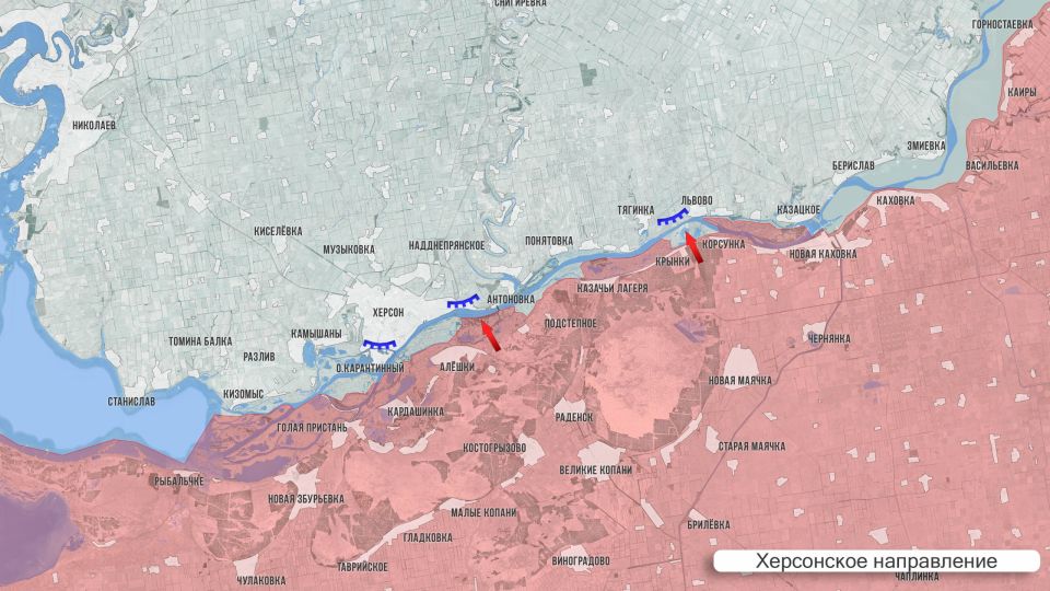Олег Царёв: Фронтовая сводка 4 мая. На Херсонском направлении ВС РФ продолжают системные удары по пунктам управления и ПВД ВСУ на правом берегу Олег Царёв: Фронтовая сводка 4 мая. На Херсонском направлении ВС РФ продолжают системные удары по пунктам управления и ПВД ВСУ на правом берегу