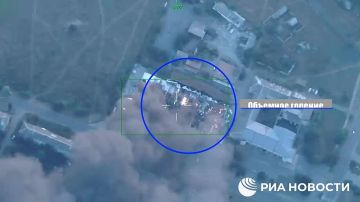 Объективный контроль последствий удара по логистическому центру ВСУ в Снигирёвке Херсонской области