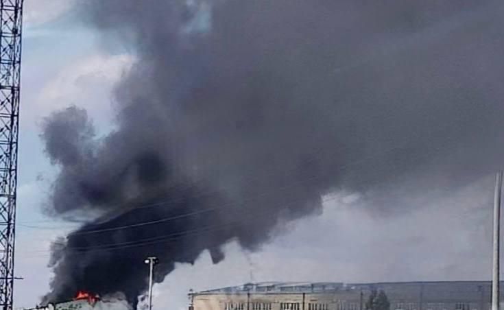 Российские дроны нанесли удар по целям в Николаеве, начался пожар