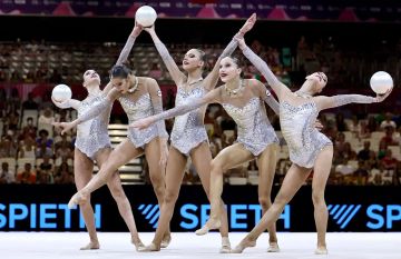 Сборная России — победитель чемпионата мира по художественной гимнастике!