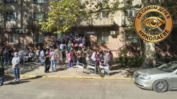 За «зимней поддержкой» в Николаеве уже занимают очередь с трёх часов ночи
