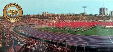 #История_Николаева. Сегодня Центральному городскому стадиону - 61 год! Изначально землю, выделенную под строительство нового стадиона, занимала свалка