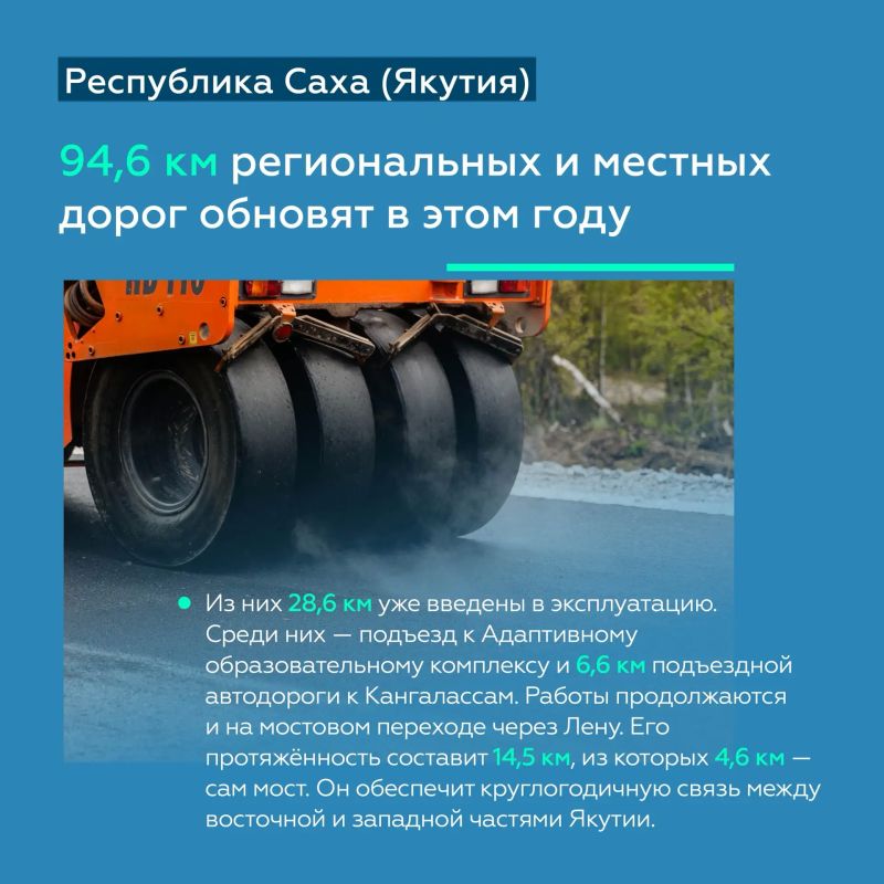Более 150 км федералок Якутии приведём к нормативу до конца 2026 года Более 150 км федералок Якутии приведём к нормативу до конца 2026 года