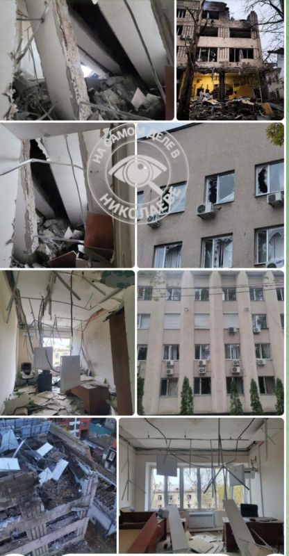 Из-за работы «легендарного» николаевского ПВО один из сегодняшних ударов пришелся по бизнес кварталу в центре Николаева Из-за работы «легендарного» николаевского ПВО один из сегодняшних ударов пришелся по бизнес кварталу в центре Николаева