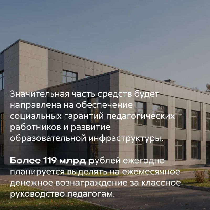 Сергей Кравцов представил плановое финансирование системы образования в проекте федерального бюджета на 2027–2029 годы Сергей Кравцов представил плановое финансирование системы образования в проекте федерального бюджета на 2027–2029 годы
